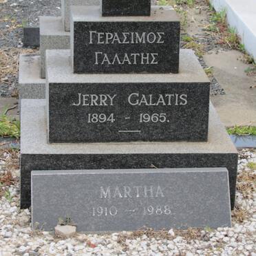 GALATIS Gerasimos 1894-1965 &amp; Martha 1910-1988