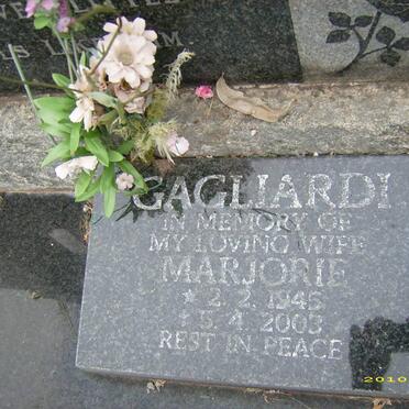 GAGLIARDI Marjorie 1945-2003