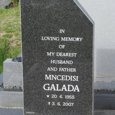 GALADA Mncedisi 1955-2007