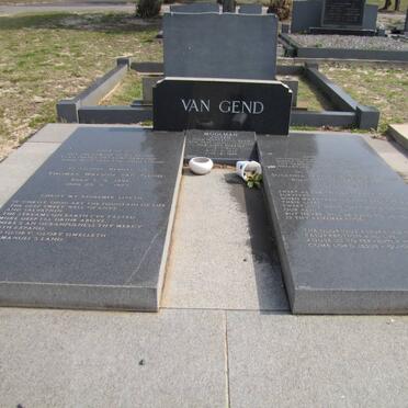 GEND Thomas Watson, van 1897-1977 &amp; Susanna Magdalena VILJOEN 1890-1969