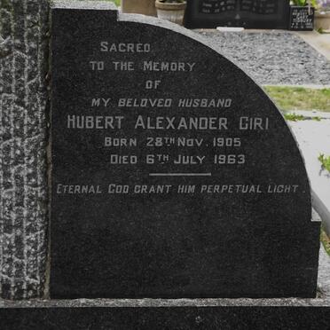 GIRI Hubert Alexander 1905-1963