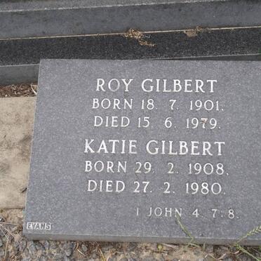 GILBERT Roy 1901-1979 &amp; Katie 1908-1980