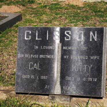 GLISSON Cal 1915-1982 &amp; Kathleen M. 1912-1972