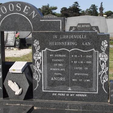 GOOSEN Andre 1945-1985