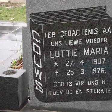 GOUWS Lottie Maria 1907-1976