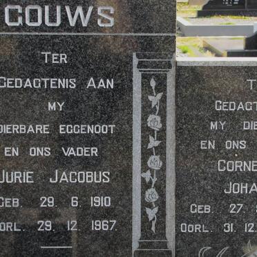 GOUWS Jurie Jacobus 1910-1967 :: GOUWS Cornelius Johannes 1944-1969