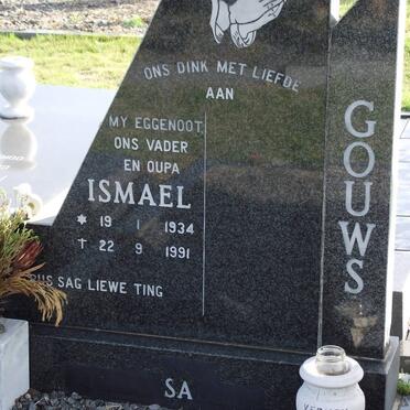 GOUWS Ismael 1934-1991