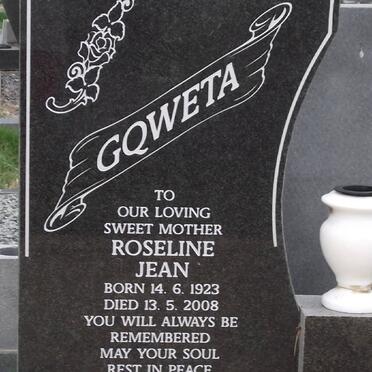 GQWETA Roseline Jean 1923-2008