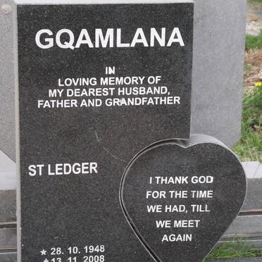 GQAMLANA St Ledger 1948-2008