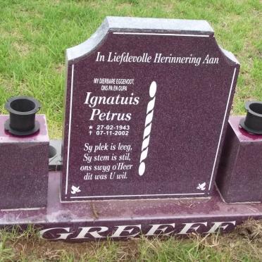GREEFF Ignatuis Petrus 1943-2002