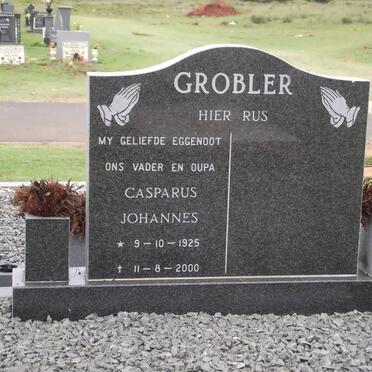 GROBLER Casparus Johannes 1925-2000