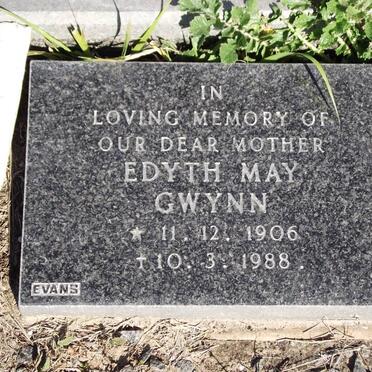 GWYNN Edyth May 1906-1988