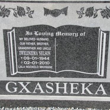 GXASHEKA Zwelinzima Nelson 1944-2010