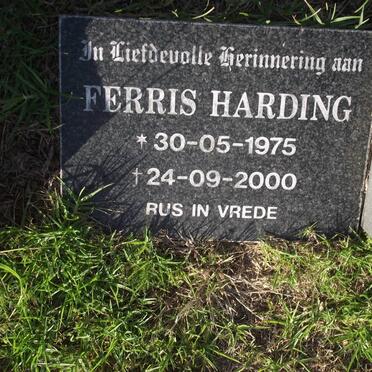 HARDING Ferris 1975-2000