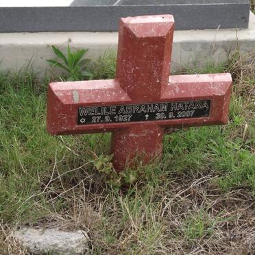 HATANA Welile Abraham 1927-2007