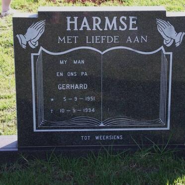 HARMSE Gerhard 1951-1994