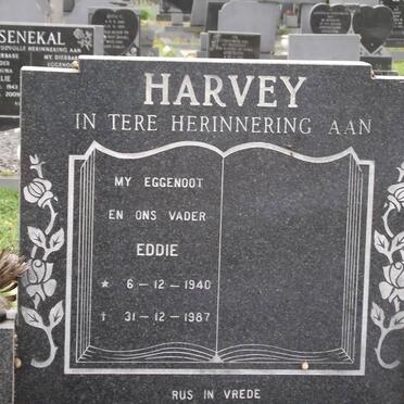HARVEY Eddie 1940-1987