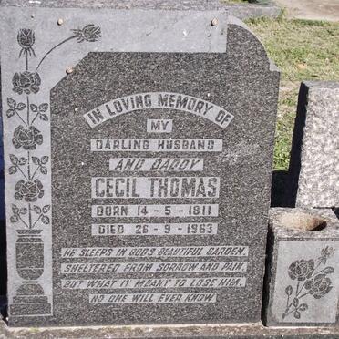 HARPER Cecil Thomas 1911-1963