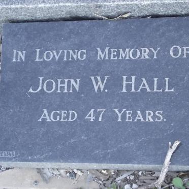 HALL John W. -1966