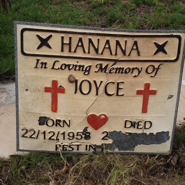 HANANA Joyce 1958-2004
