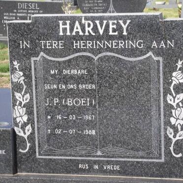 HARVEY J.P. 1967-1988