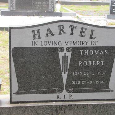 HARTEL Thomas Robert 1902-1974