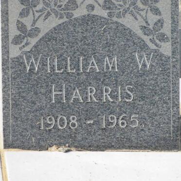 HARRIS William W. 1908-1965