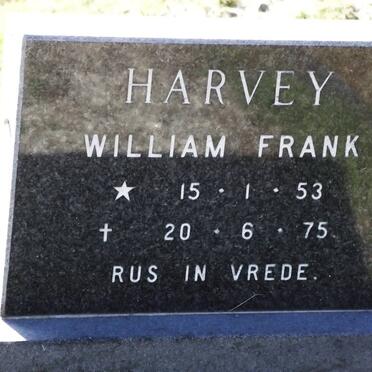 HARVEY William Frank 1953-1975