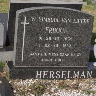 HERSELMAN Frikkie 1935-1992