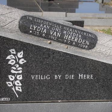 HEERDEN Lydia, van 1912-1998