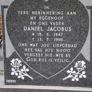 HEERDEN Daniel Jacobus, van 1947-1996