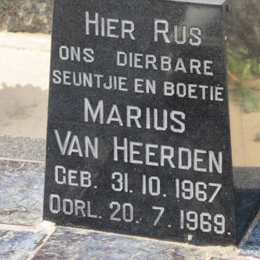 HEERDEN Marius, van 1967-1969
