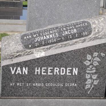 HEERDEN Johannes Jacob, van 1906-1981