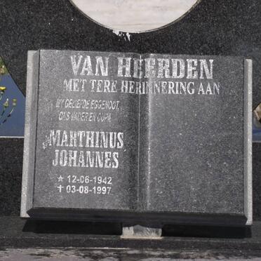 HEERDEN Marthinus Johannes, van 1942-1997