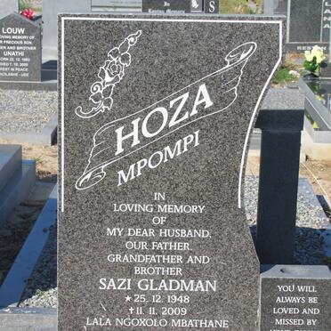 HOZA Sazi Gladman 1948-2009