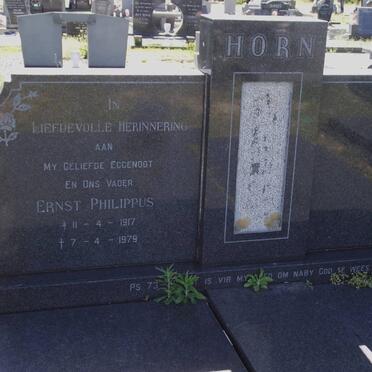 HORN Ernest Philippus 1917-1979