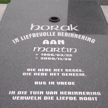 HORAK Martin 1966-2000