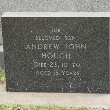 HOUGH Andrew John -1970