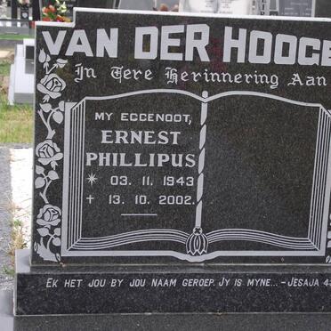 HOOGEN Ernest Phillipus, van der 1943-2002