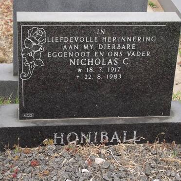 HONIBALL Nicholas C. 1917-1983