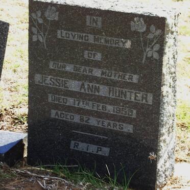 HUNTER Jessie Ann -1956