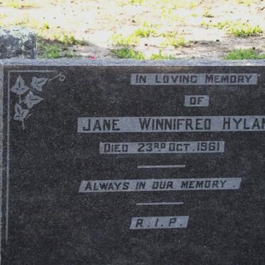HYLAND Jane Winnifred -1961