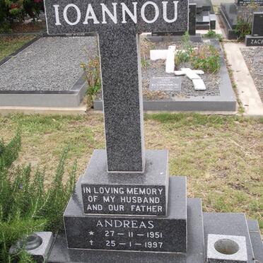 IOANNOU Andreas 1951-1997