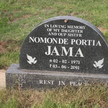 JAMA Nomonde Portia 1971-2001