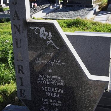 JANUARIE Ncediswa Moira 1973-2009