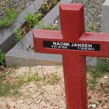 JANSEN Naomi 1934-2012