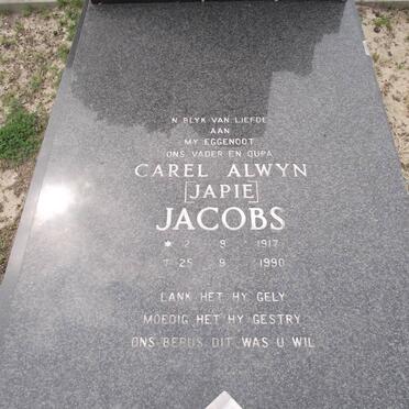 JACOBS Carel Alwyn 1917-1990