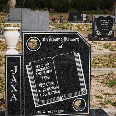 JAXA Toni Welcome 1958-1995