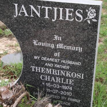 JANTJIES Thembinkosi Charlie 1974-2010