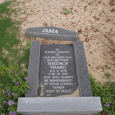 JAMA Shedack Thabo 1978-2011